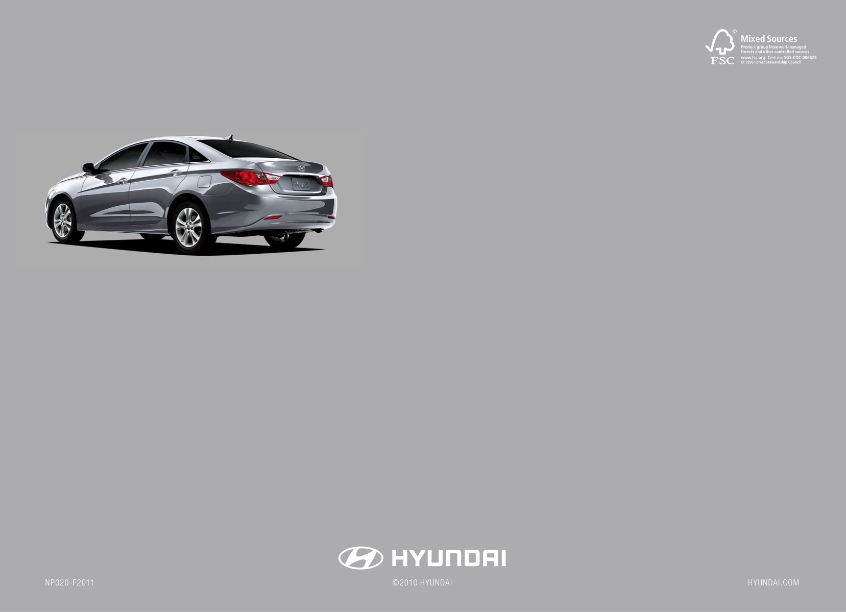 2011 Hyundai Sonata Brochure Page 30